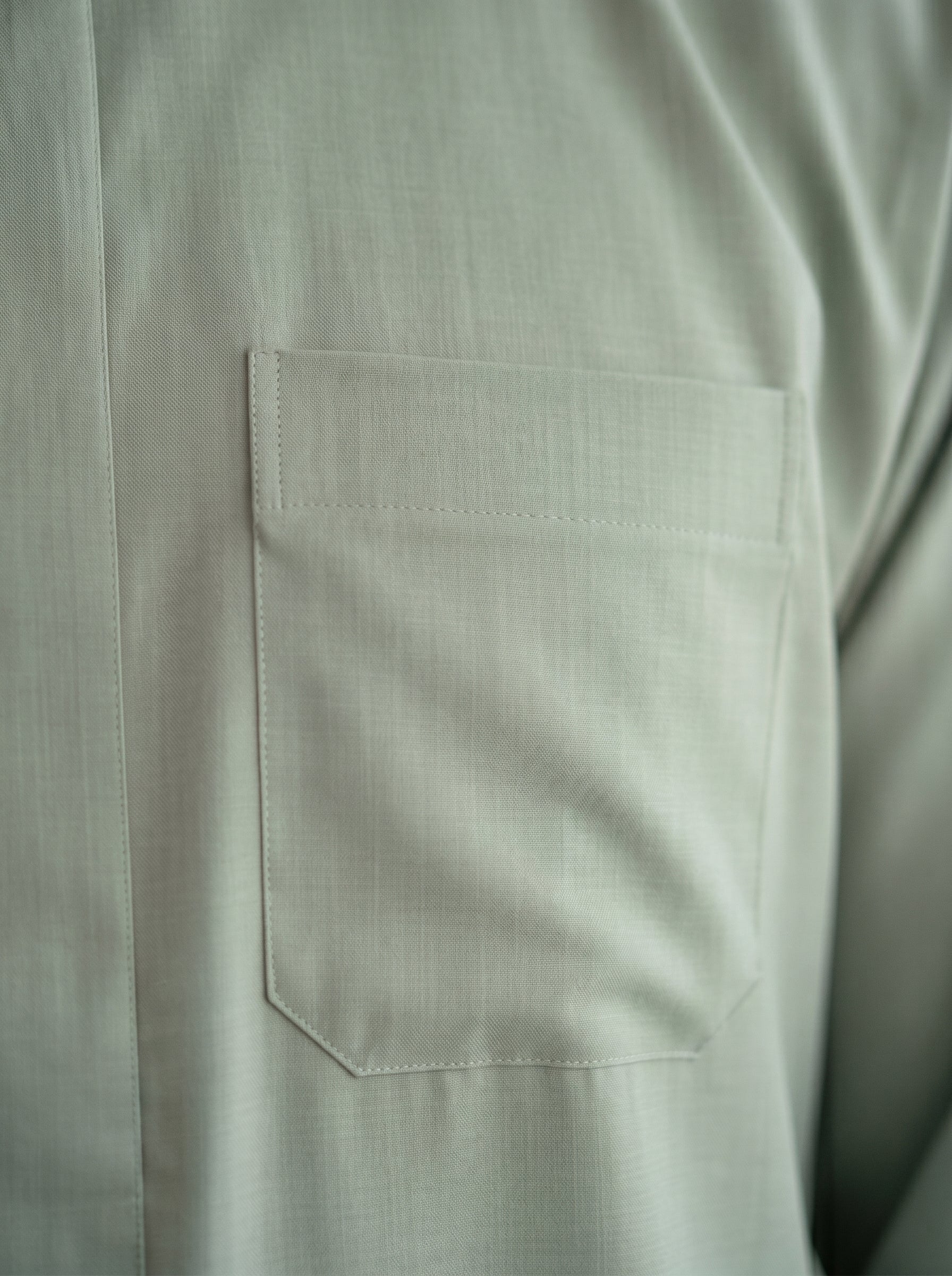 Matcha Platinum Kuwaiti Collared Thobe