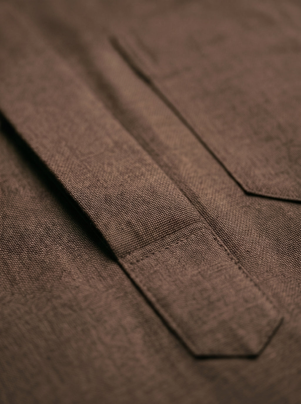 Brown Platinum Kuwaiti Collared Thobe