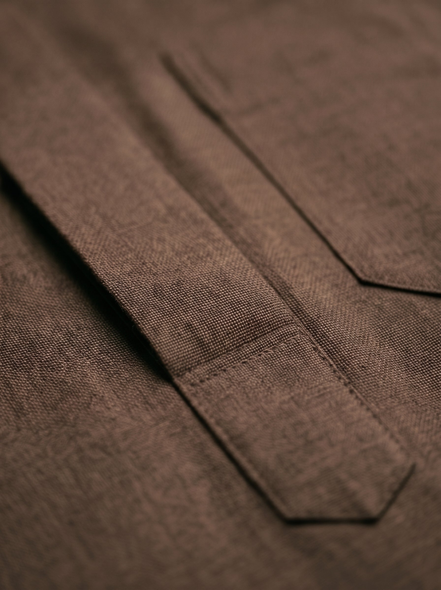 Brown Platinum Kuwaiti Collared Thobe