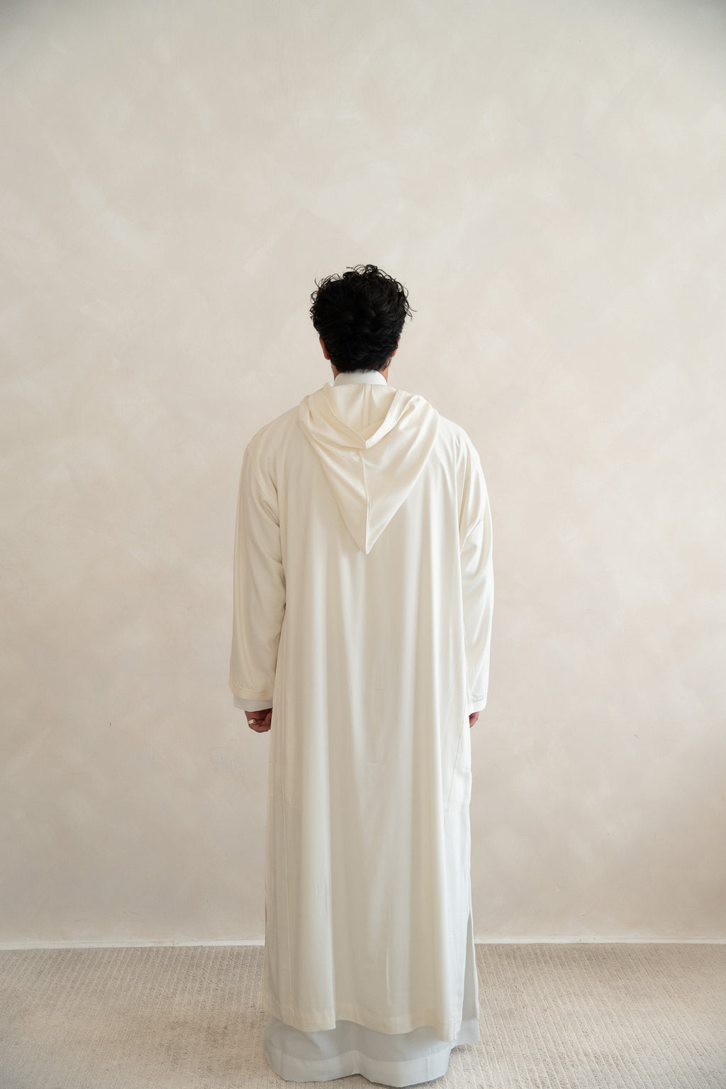 Off-White Moroccan Premium Djellaba Thobe