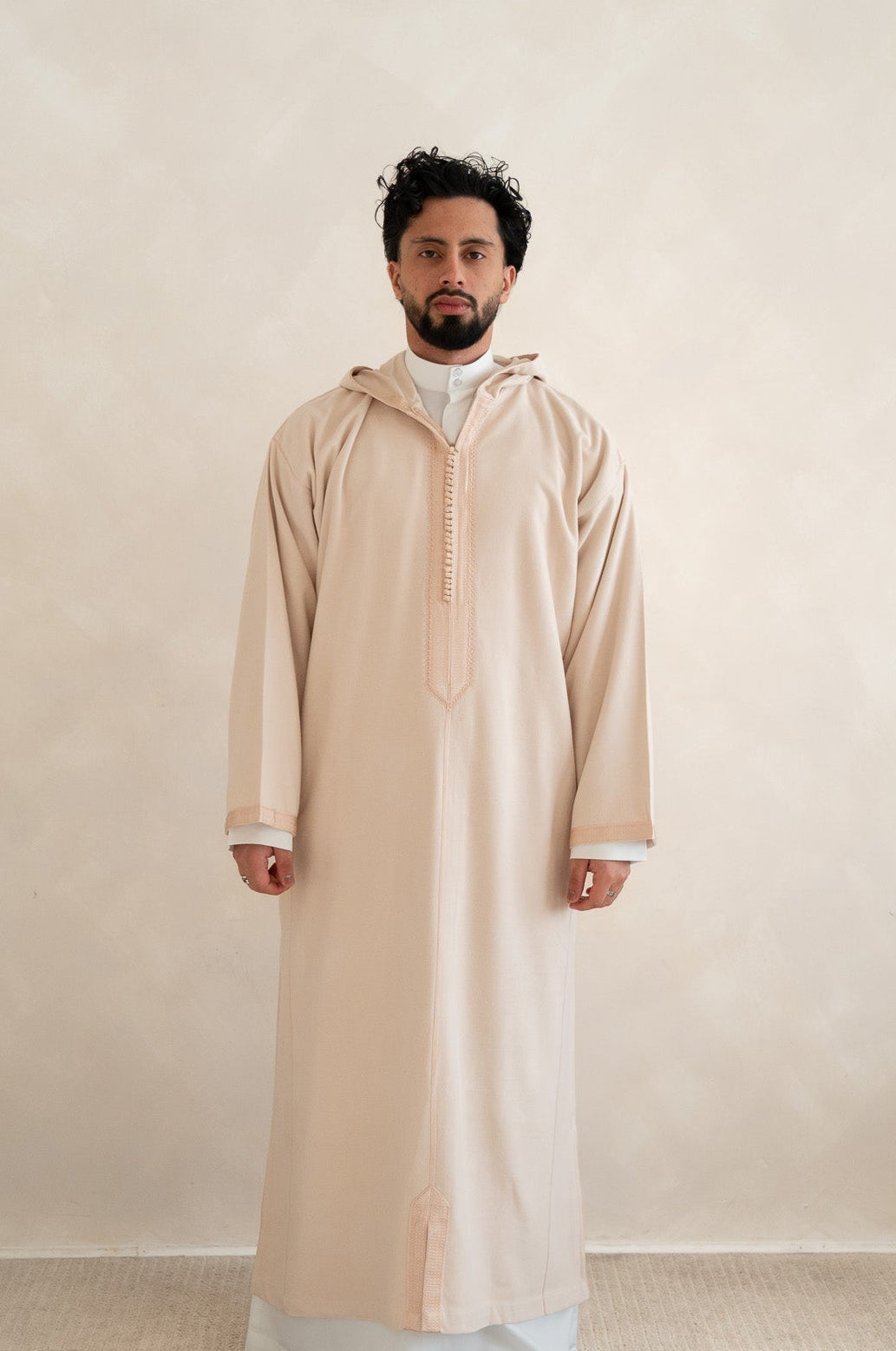 Sand Premium Moroccan Cashmere Djellaba Thobe