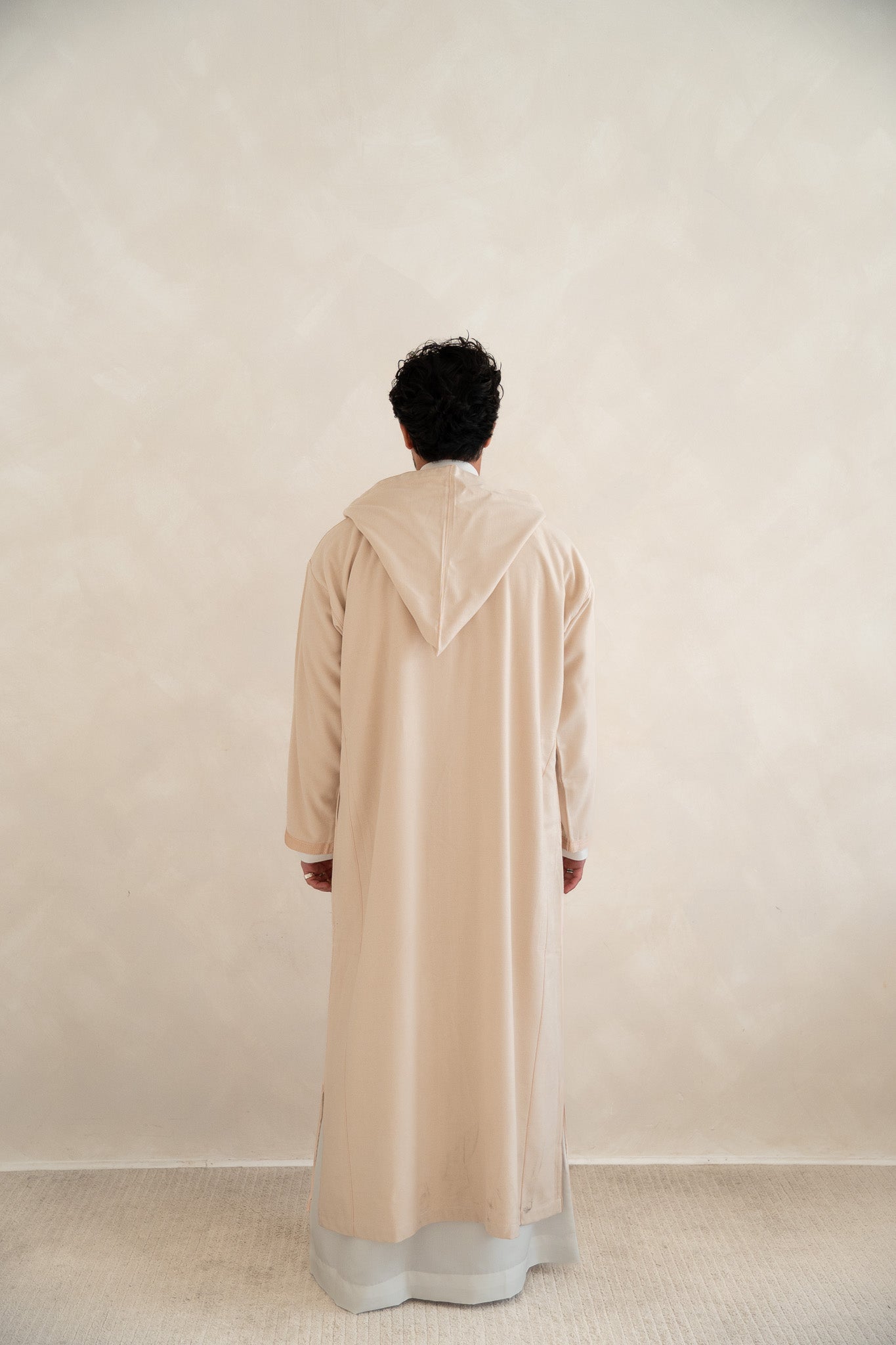 Sand Premium Moroccan Cashmere Djellaba Thobe