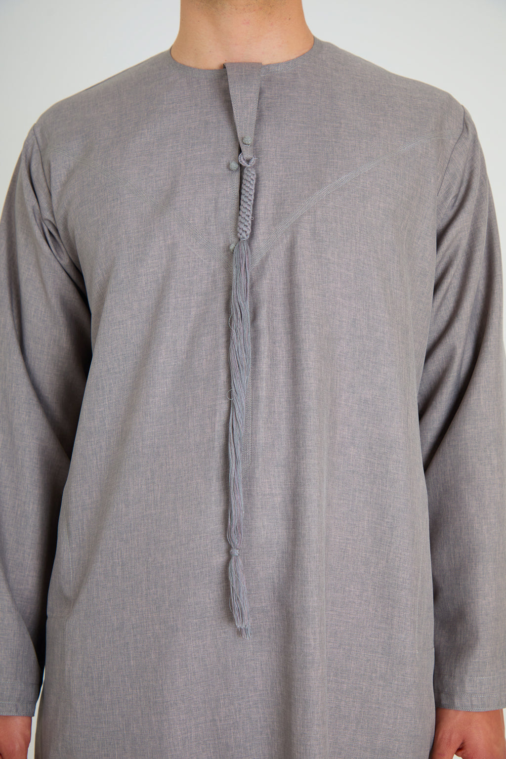 Tweed Grey Emirati Thobe, Emirati Thobes