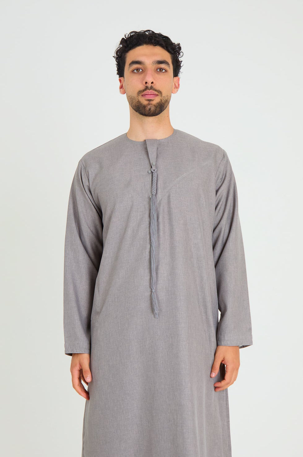 Tweed Grey Emirati Thobe, Emirati Thobes
