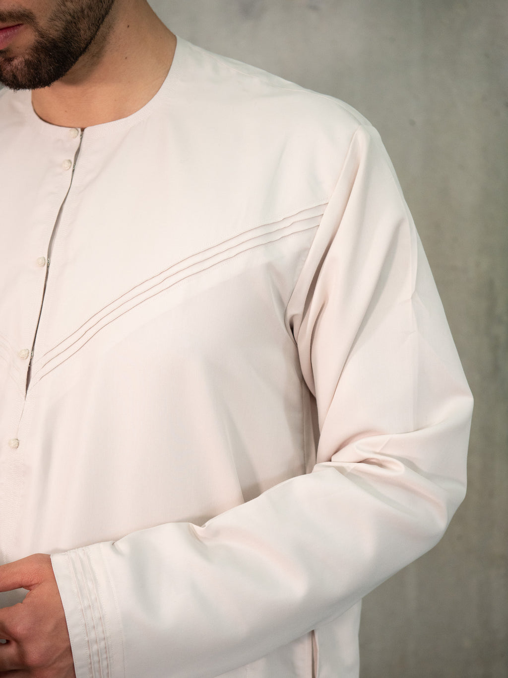 Sand Beige Emirati Thobe, Emirati Thobes