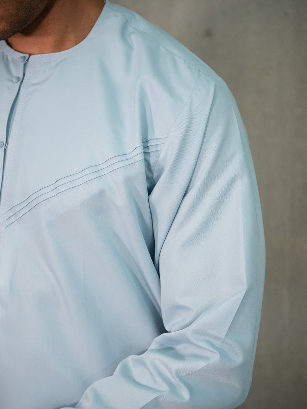 Ice Blue Emirati Thobe, Emirati Thobes