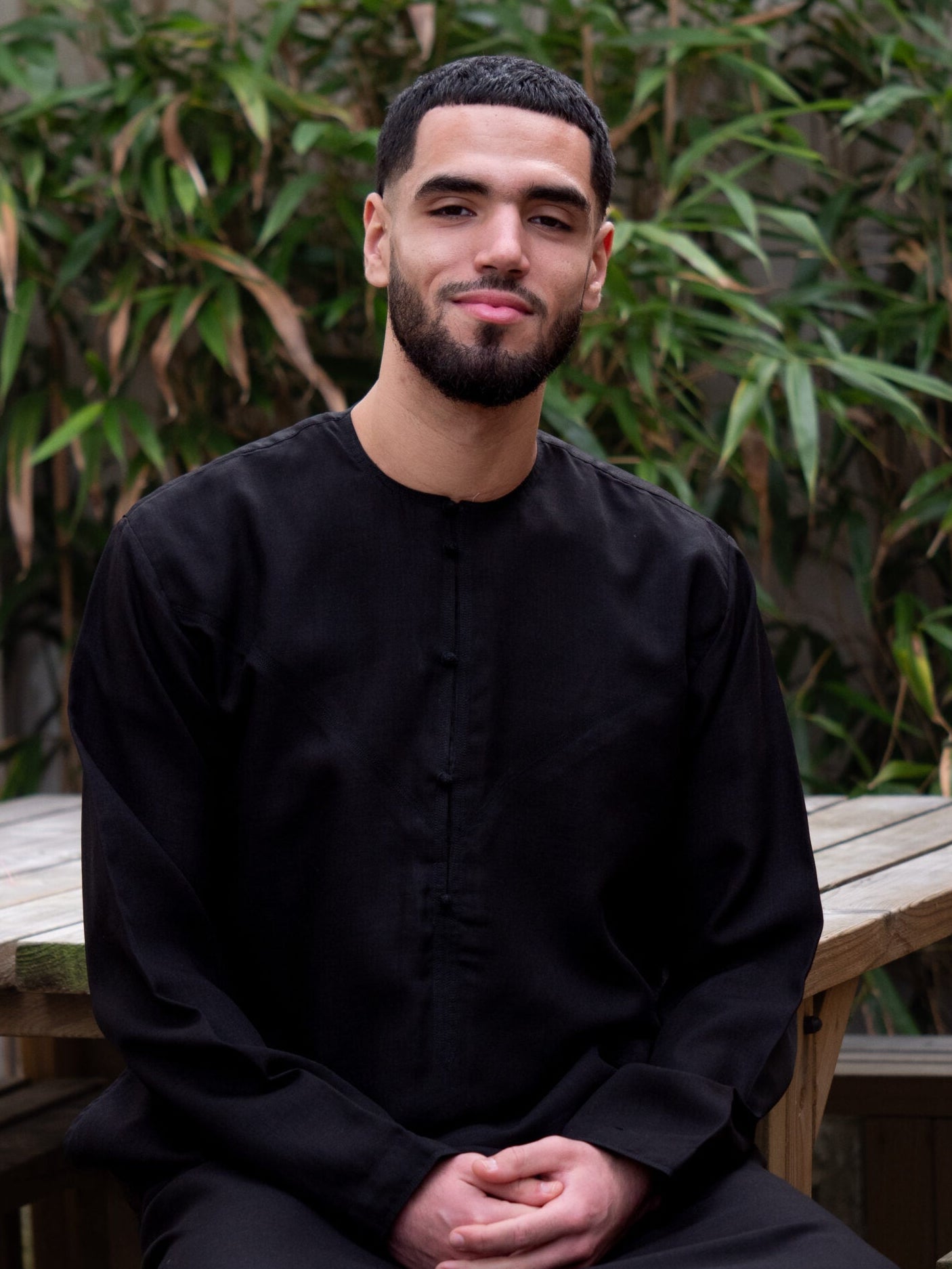 Platinum Black Emirati Thobe, Emirati Thobes 