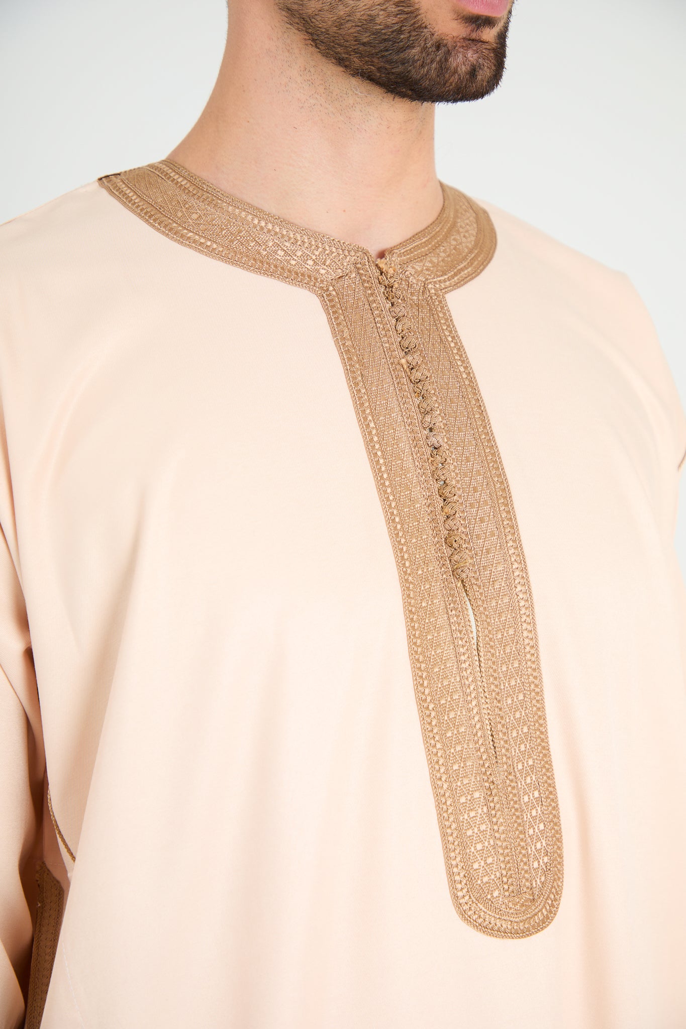 Navy Moroccan Gandoura, Half Sleeve Collection
