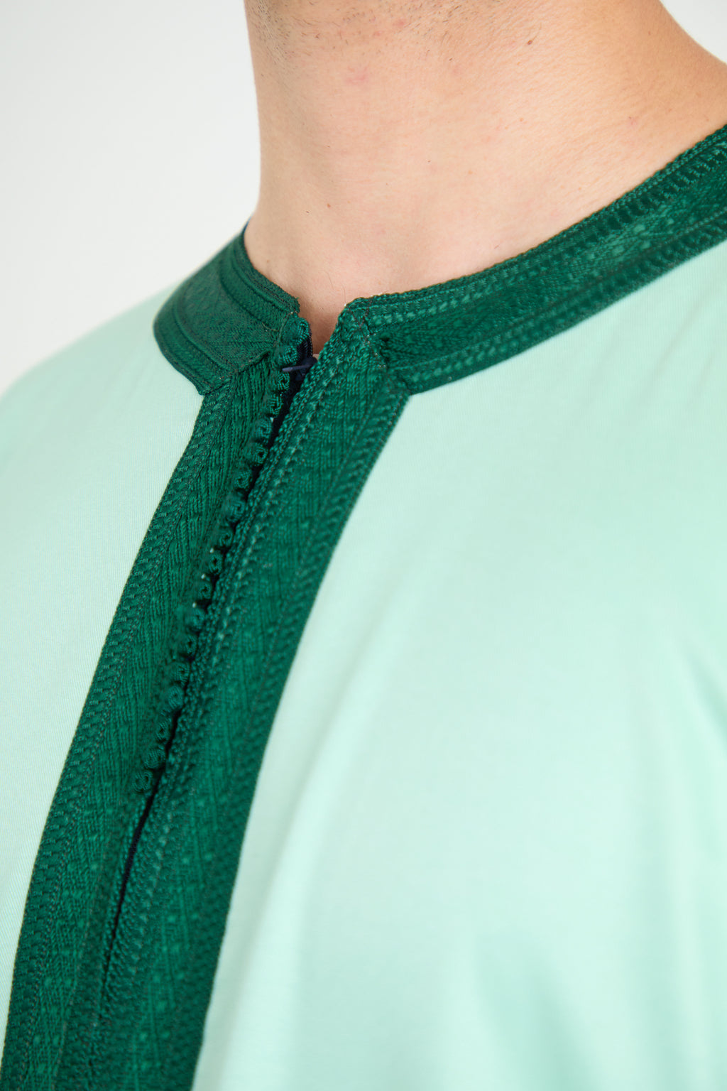 Matcha Moroccan Gandoura, Half Sleeve Collection