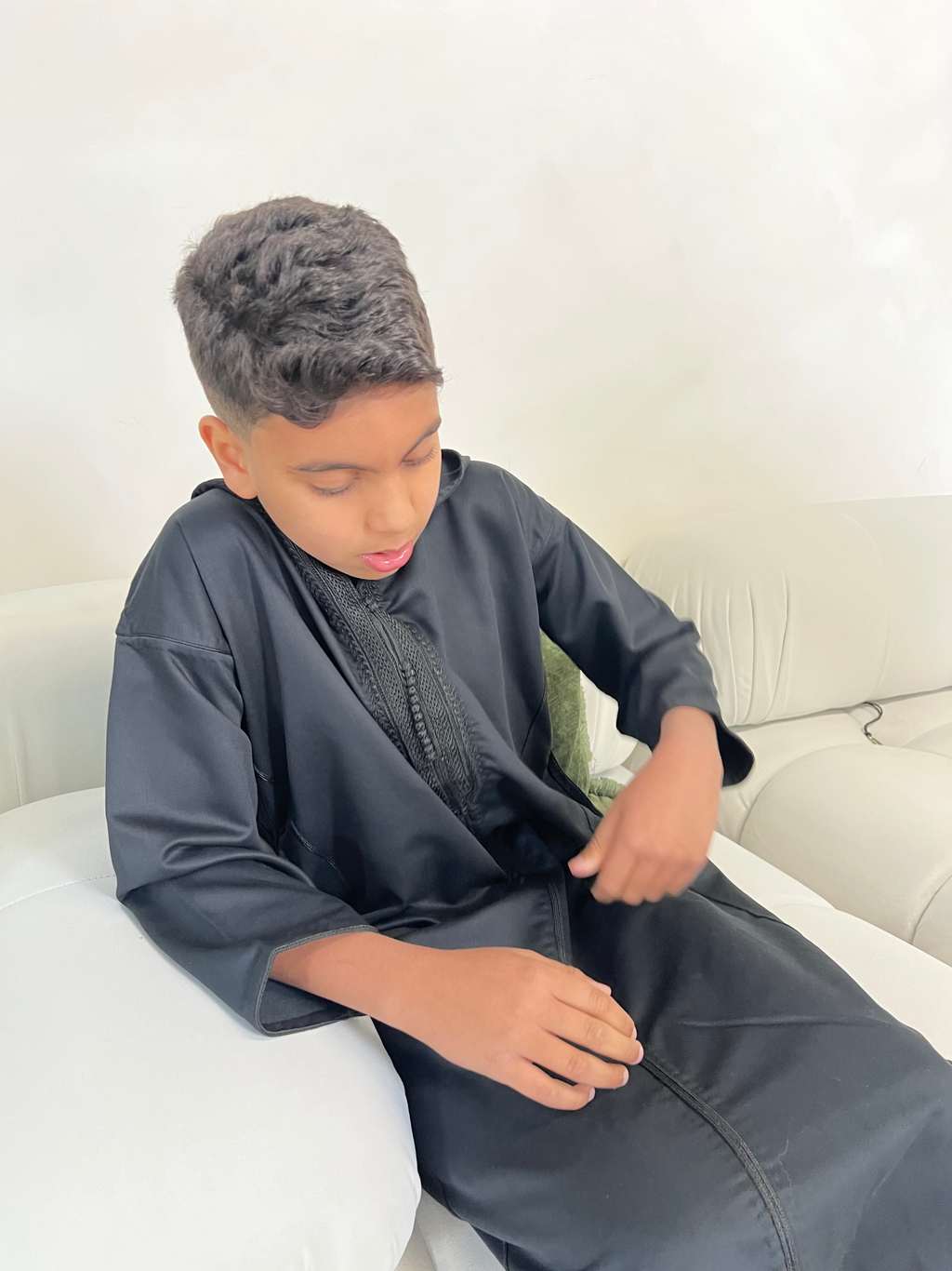 Black Boys Moroccan Djellaba Thobe