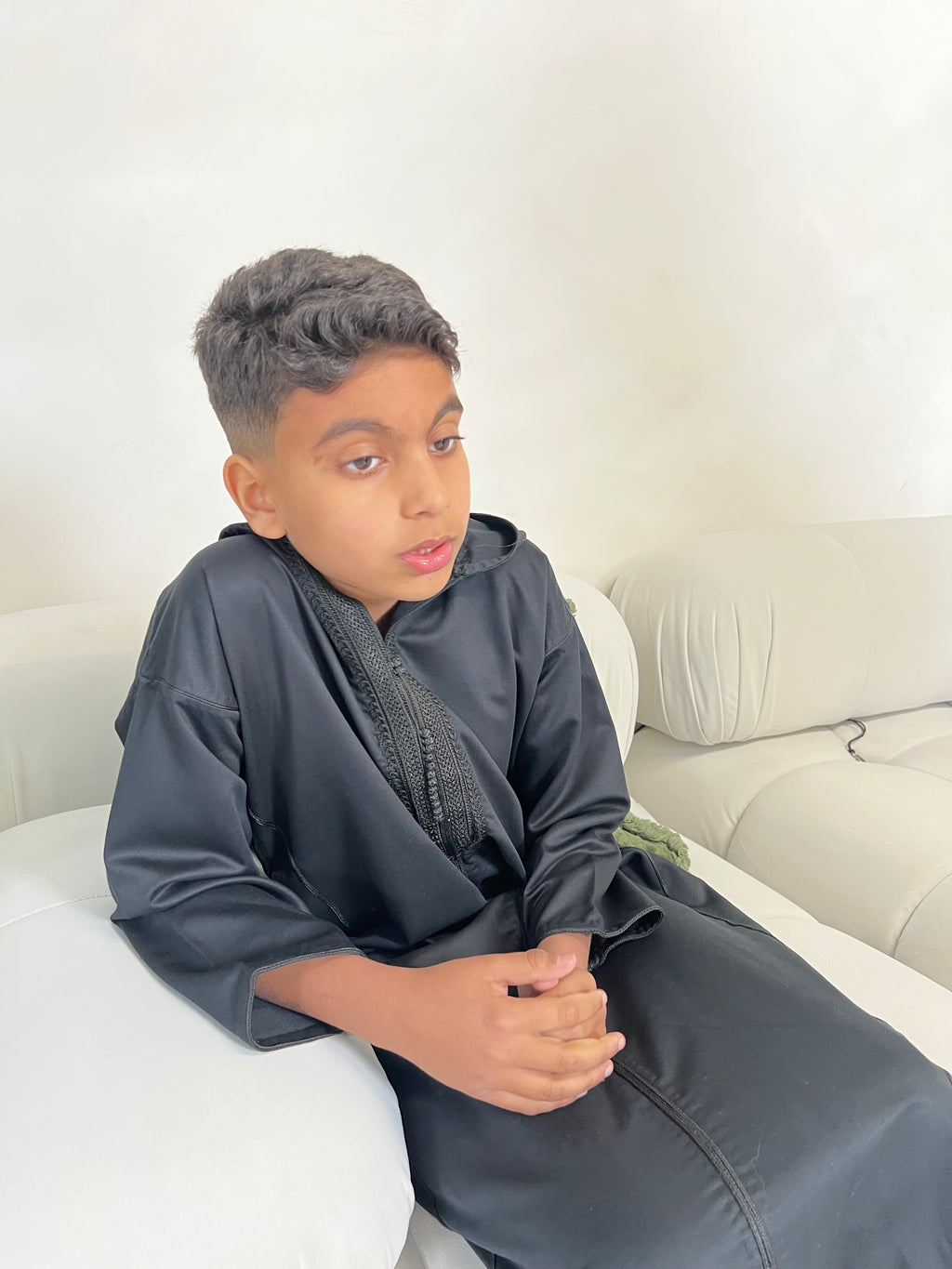 Black Boys Moroccan Djellaba Thobe