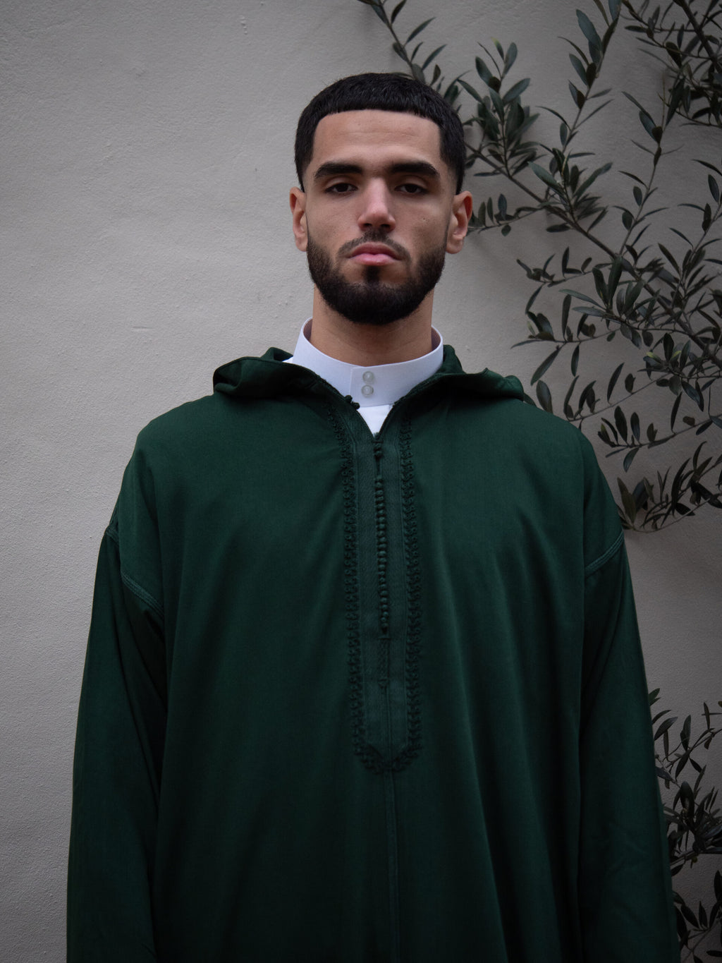 Forest Green Moroccan Premium Djellaba Thobe